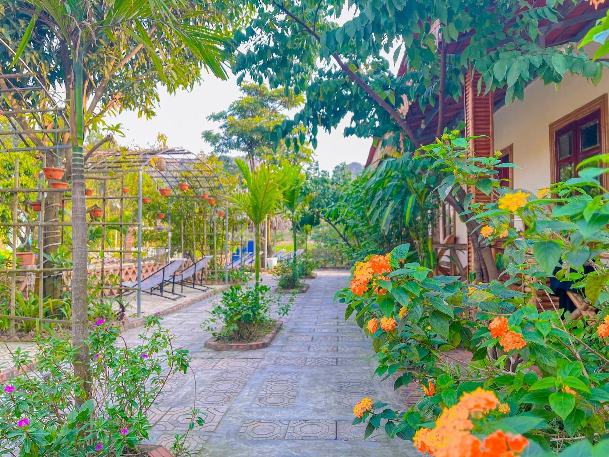 Trang An Quynh Trang Happy Homestay & Garden Ниньбинь Экстерьер фото