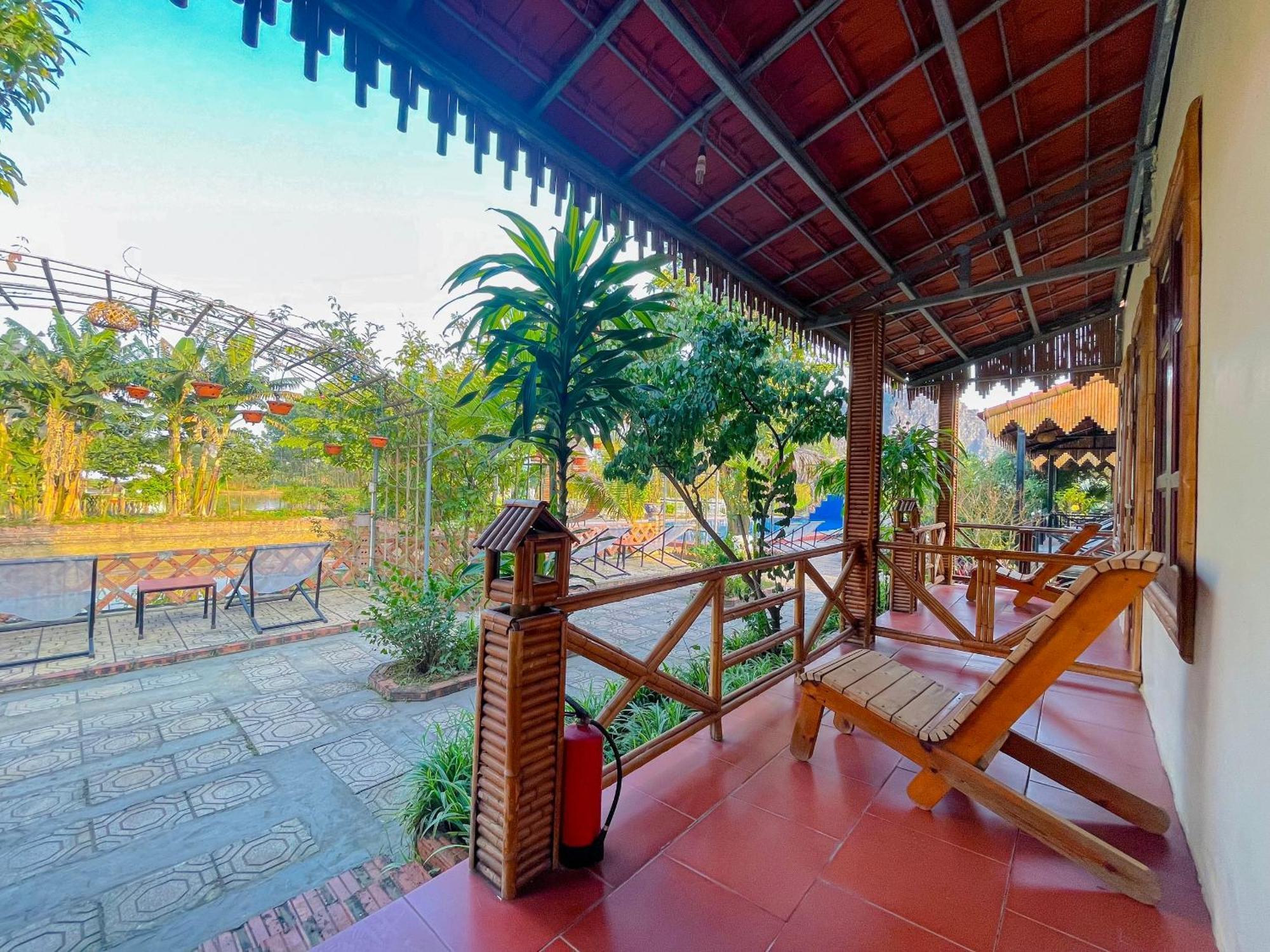 Trang An Quynh Trang Happy Homestay & Garden Ниньбинь Экстерьер фото