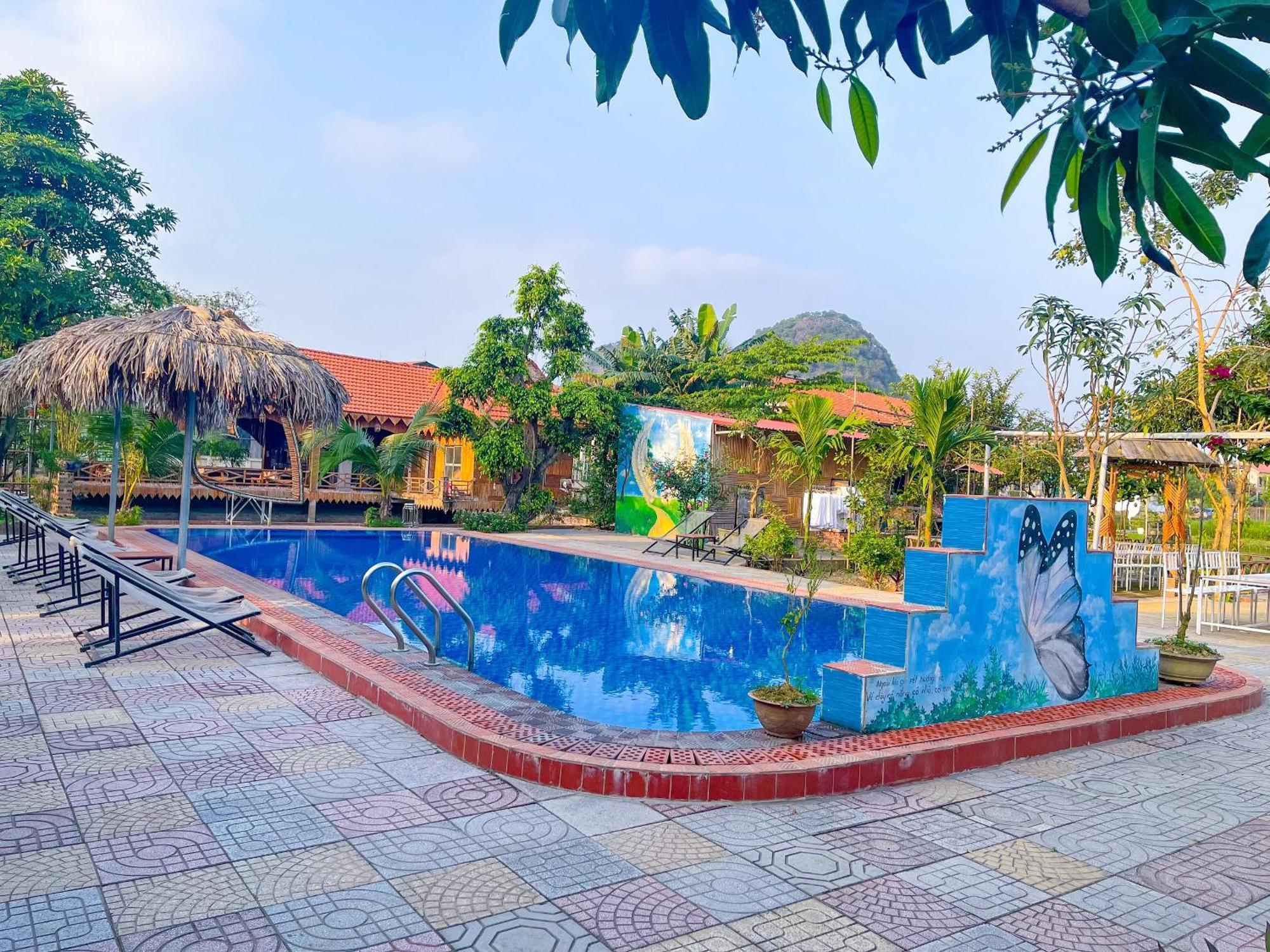 Trang An Quynh Trang Happy Homestay & Garden Ниньбинь Экстерьер фото