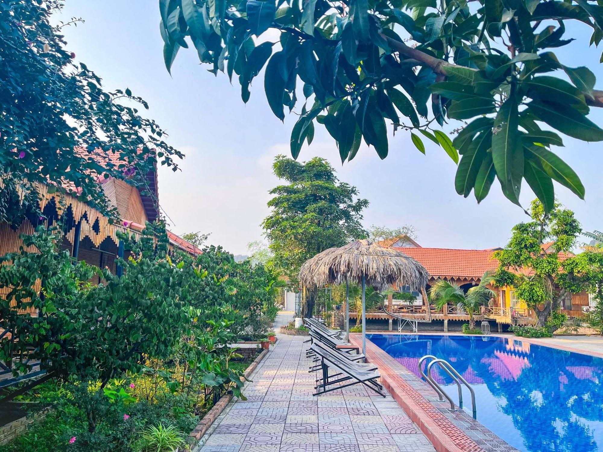 Trang An Quynh Trang Happy Homestay & Garden Ниньбинь Экстерьер фото
