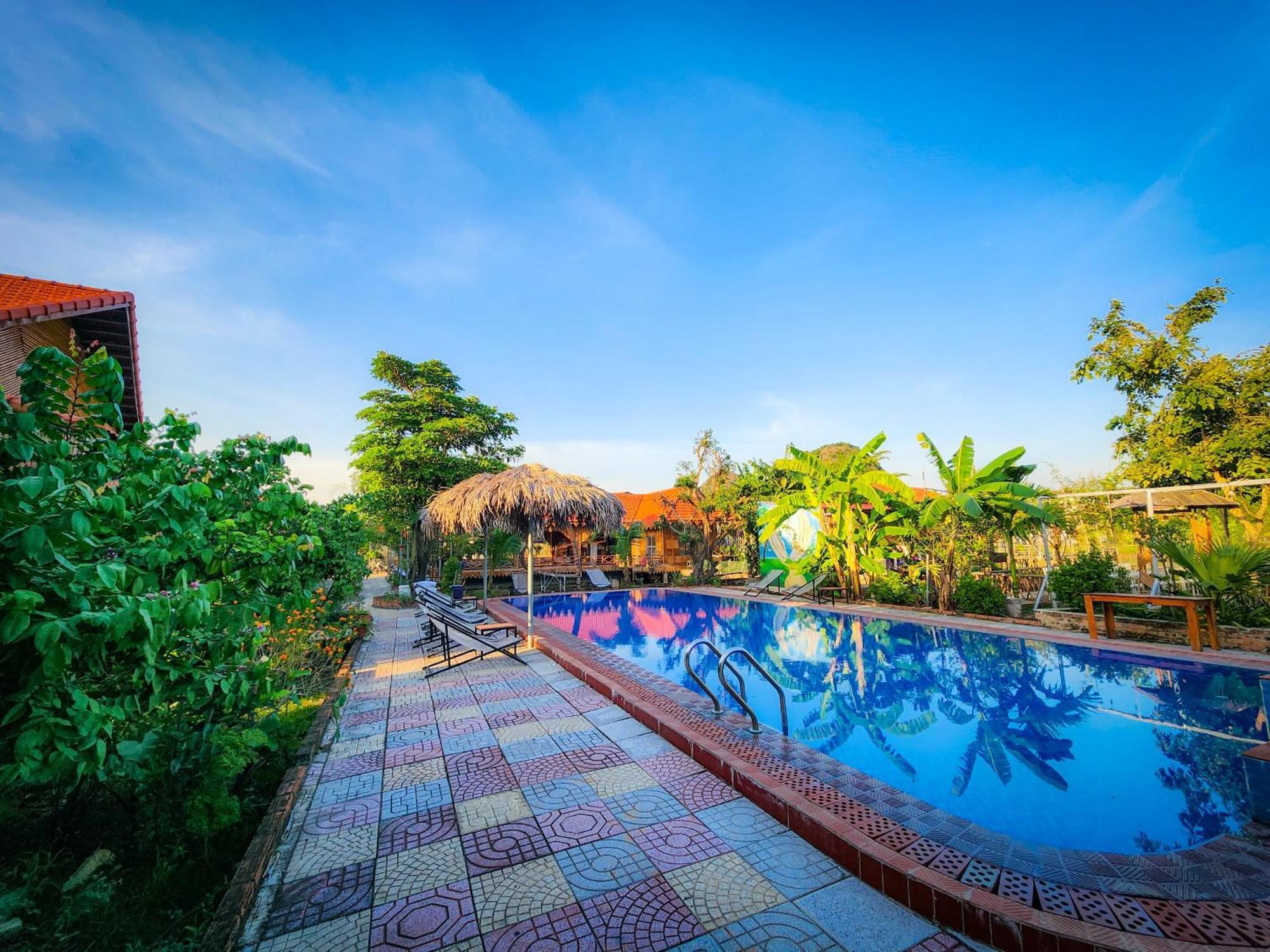 Trang An Quynh Trang Happy Homestay & Garden Ниньбинь Экстерьер фото