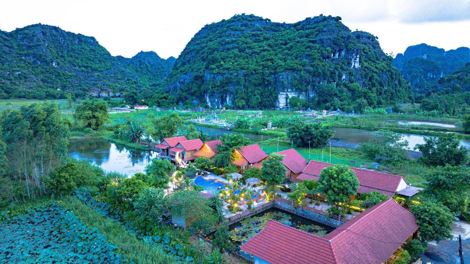 Trang An Quynh Trang Happy Homestay & Garden Ниньбинь Экстерьер фото