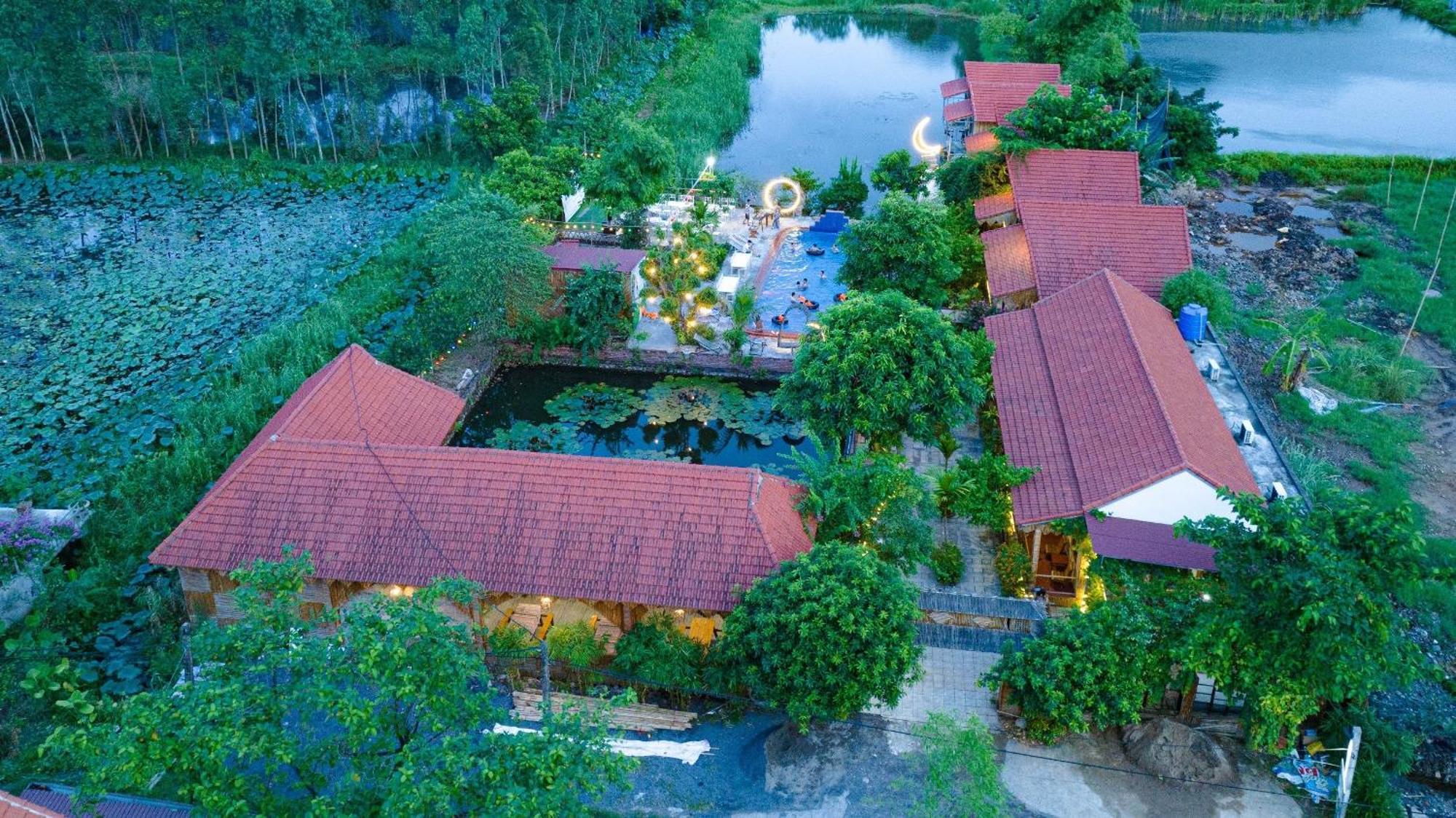 Trang An Quynh Trang Happy Homestay & Garden Ниньбинь Экстерьер фото